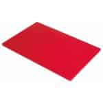 CUTTING BOARD PE RED 50X30X2CM GTSA