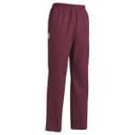EGO CHEF TROUSER WINE MEDIUM 65POL/35COTTON ITALY