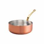 CASSEROLE PAN COPPER WITH CAST-IRON HAND 20CM 2.5L AGNELLI-FASA ITALY