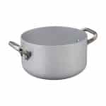 BY ORDER CASSEROLE POT 2HAND ALLUMINIUM 32CM 8L 3MM ALMA10632 FASA-AGNELLI ITALY