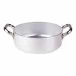 BY ORDER CASSEROLE POT 2HAND ALLUMINIUM 36CM 12L 3MM  AGNELLI - ITALY