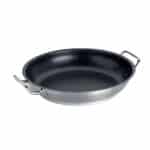 OMELETTE PAN 2 HANDLES 32CM 3MM S/S TEFLON AGNELLI -ITALY