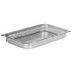 PERFORATED CONTAINER 1/1 06.5CM INOX