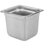 CONTAINER 1/6 15H 17.6X16. 15CM INOX 304