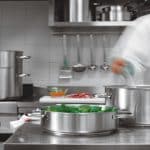 COOKWARE PROFESSIONAL 18-10 INOX SERIES 1000 STOCK POT 20X18CM 5.5L PADERNO MADE IN ITALY - Image 2