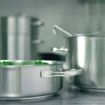 COOKWARE PROFESSIONAL 18-10 INOX SERIES 1000 LOW CASSEROLE POT 36X13CM 13L PADERNO MADE IN ITALY - Image 2