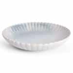 FADED DUNE DEEP PLATE 26X4CM BLUE F2D BELGIUM