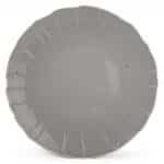COLLECT PLATE 31CM STRUCTURE GREY BONBISTRO BELGIUM