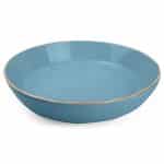 COLLECT DEEP PLATE 23.80X5CM BLUE BONBISTRO BELGIUM