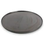 VERSO STACKABLE PLATE ROUND BLACK 31CM CHIC BELGIUM