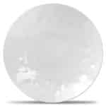 FACET DEEP PLATE WHITE 23.5X4.5CM CHIC BELGIUM
