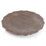 FLORET PLATE 29CM BRONZE CHIC YONG