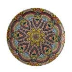 BY ORDER ARTHUR KRUPP PORCELAIN MANDALA FLAT PLATE 27.5CM