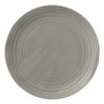 COUNTRY HOUSE PLATE FLAT COUPE STRUCTURE 23CM GREY BAUSCHER GERMANY