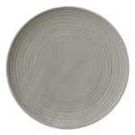 COUNTRY HOUSE PLATE FLAT COUPE STRUCTURE 28CM GREY BAUSCHER GERMANY