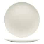 PURITY NOBLE PORCELAIN PLATE COUP FLAT 16CM BAUSCHER