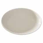 PURITY NOBLE PORCELAIN REFLECTIONS PLATE DEEP ROUND COUPE RELIEF 20CM BAUSCHER GERMANY