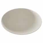 PURITY NOBLE PORCELAIN REFLECTIONS PLATE DEEP ROUND COUPE RELIEF 29CM BAUSCHER GERMANY