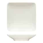 PURITY NOBLE PORCELAIN SQUARE FLAT PLATE 9X9CM BAUSCHER GERMANY