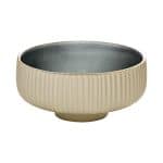 NARA GREY RELIEF BOWL ROUND 21CM PLAYGROUND
