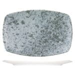 OPTIONS PLATTER RECTANGULAR 14X9CM SANDSTONE GRAY BAUSCHER