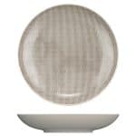 CERAMICA GRAY SCOPE PLATE DEEP 29CM BAUSCHER GERMANY