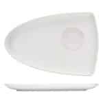 ENJOY SETPLATTER ASYMMETRIC SAUCER 26X18CM BAUSCHER GERMANY