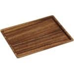 WOOD ACACIA RECTANGULAR 43X33X1.8CM ESPIEL