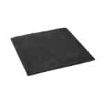 SLATE NATURAL STONE 5MM PLATTER 30X30CM BLACK ESPIEL