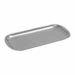 VINTAGE SNOW GREY PLATE RECTANGULAR 23X13.5X1.5CM INOX 18-10  ESPIEL