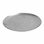 BY ORDER VINTAGE SNOW GREY PLATE COUP 23CM INOX 18-10  ESPIEL