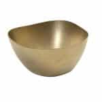 VINTAGE SNOW GOLD SQUARE BOWL 11X5.3CM INOX 18-10  ESPIEL