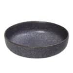 ETNA STONEWARE DEEP PLATE 17.5CM GREY ESPIEL