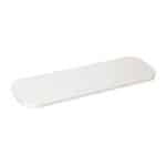 BY ORDER - SIDERS IVORY PORCELAIN FLAT PLATTER RECTANGULAR 30.5X10.8X1CM ESPIEL