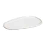 BY ORDER - SIDERS IVORY PORCELAIN PLATTER OVAL 31.8X20.5X2CM ESPIEL