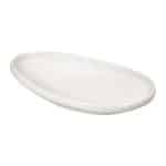 BY ORDER - SIDERS IVORY PORCELAIN PLATTER OVAL 30.5X20.5X5CM ESPIEL