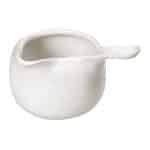 BY ORDER - SIDERS IVORY PORCELAIN SAUCE POT WITH HANDLE 11CL ESPIEL