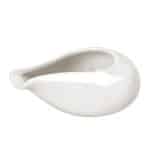 BY ORDER - SIDERS IVORY PORCELAIN SAUCE POT 10CL ESPIEL