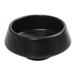 MIANMAR STONEWARE BOWL 13.5X7.5CM BLACK ESPIEL