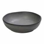 CANYON GREY STONEWARE BOWL 23X6.5CM ESPIEL