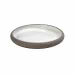 SANDY STONEWARE PLATE WHITE 20.3X5CM ESPIEL