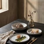SANDY STONEWARE PLATE WHITE 20.3X5CM ESPIEL - Image 3