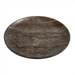 BY ORDER - PINE WOOD MELAMINE HYBRID PLATE FLAT 23CM ESPIEL - Image 2