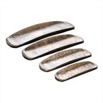 PINE WOOD MELAMINE GONDOLA HYBRID RECT. 26.5X11CM ESPIEL - Image 2