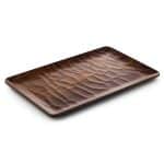 BY ORDER CHESTNUT MELAMINE PLATTER HYBRID RECT. 1/1 53X32.5CM ESPIEL