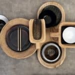 BLACK MELAMINE PLATE HYBRID 23CM ESPIEL - Image 2