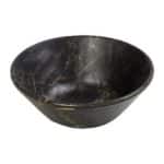 BLACK MELAMINE BOWL HYBRID 15X5.2CM ESPIEL