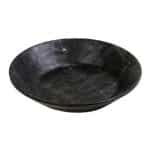 BLACK MELAMINE DEEP PLATE HYBRID 21CM ESPIEL