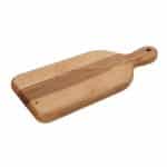 WOOD BEECH SERVING TRAY WITH HANDLE 26X12CM ESPIEL