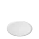 MELAMINE WAVY COUP PLATE ROUND 17CM WHITE MATT ESPIEL